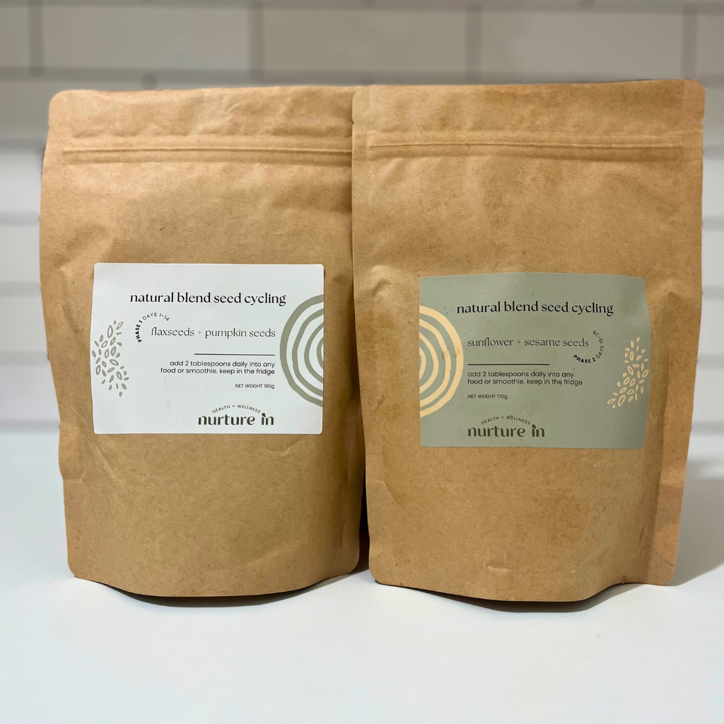 Seed Cycling Natural Blend - 1 month supply