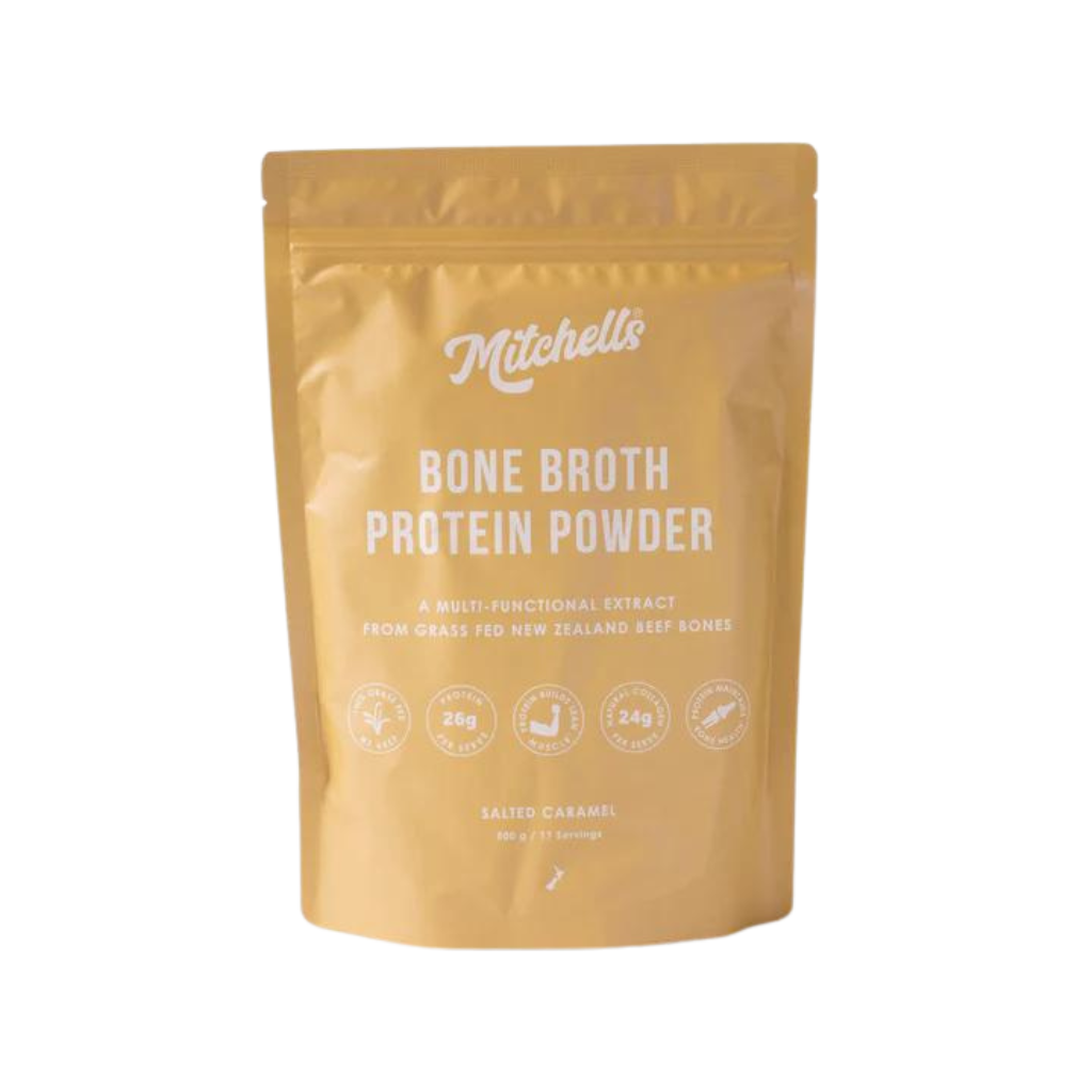 Bone Broth Protein Powder: Salted Caramel